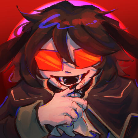 bust (icon)/painting/simple back (2023)